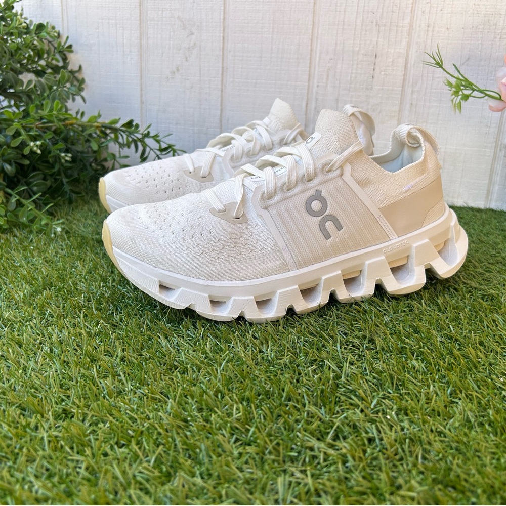 On Cloudswift Undyed white 
Sneakers women size 6 gently used - Picture 7 of 16